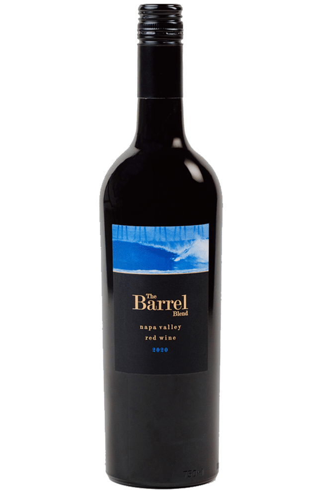 red blend wine bottle