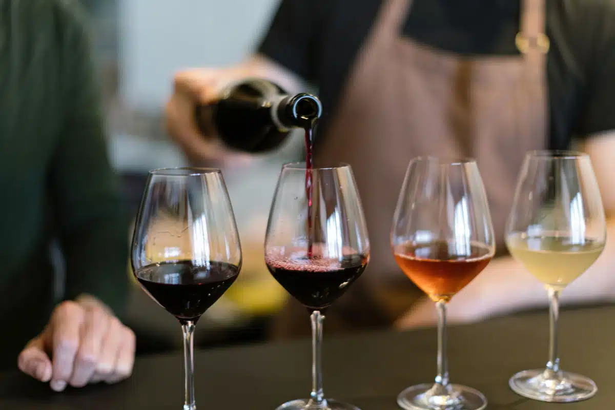 wine tasting different types of wine